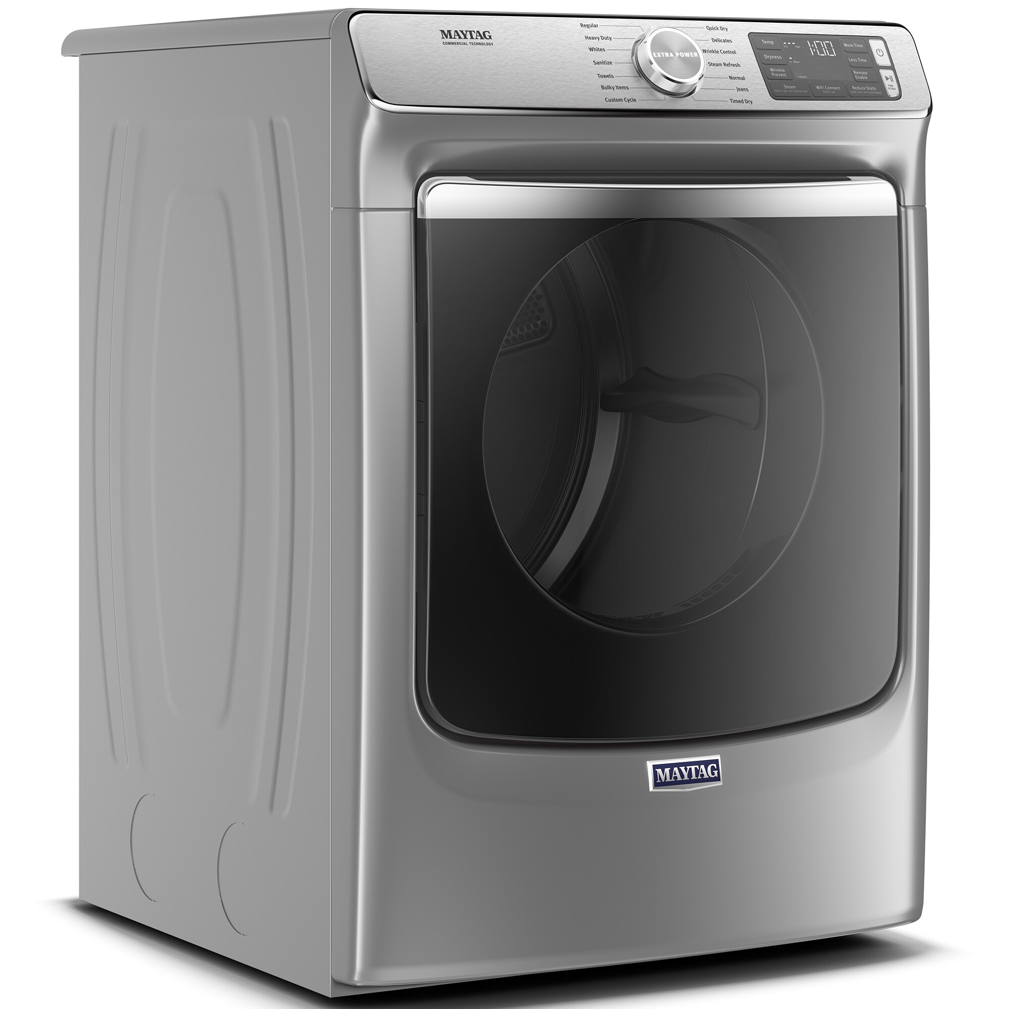 Maytag 27 in. 7.3 cu. ft. Smart Stackable Electric Dryer with Extra ...