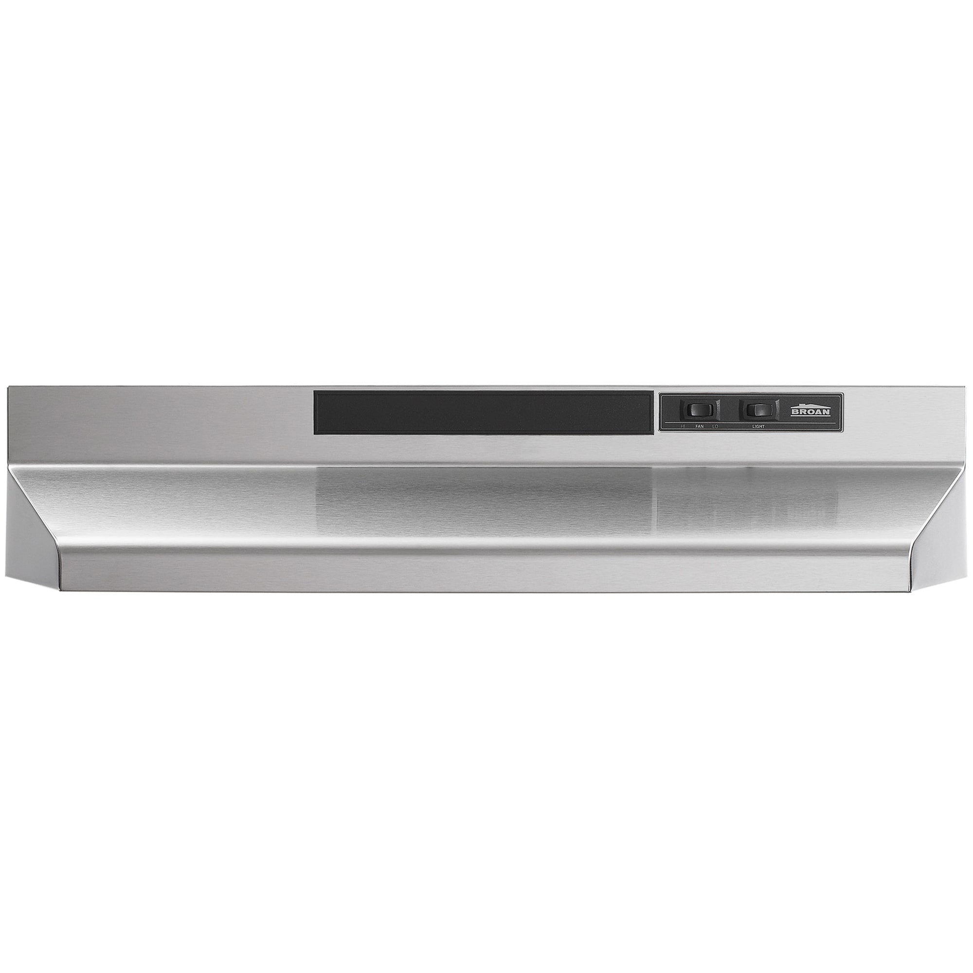 Broan F40000 Series 24 in. Standard Style Range Hood with 2 Speed ...