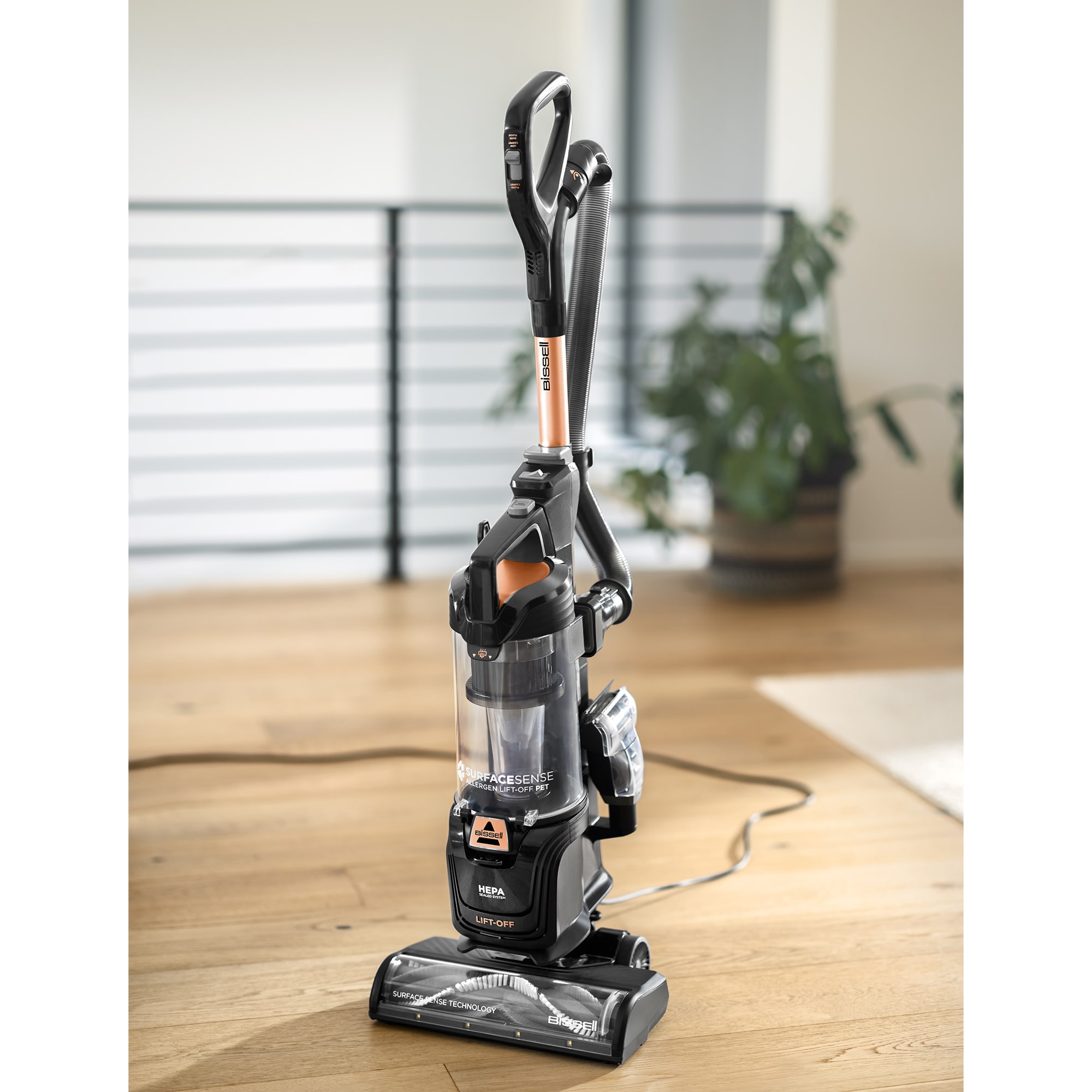 Bissell SurfaceSense LiftOff LightWeight Bagless Pet Upright Vacuum