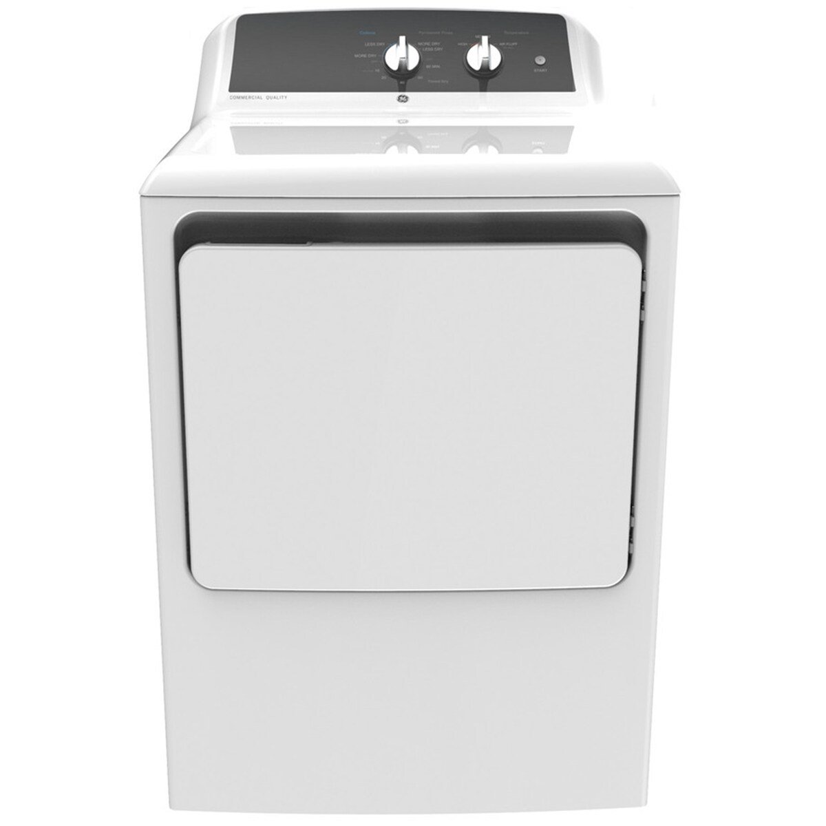 GE 27" 6.2 Cu. Ft. Top Loading Electric Dryer with 3 Dry Programs