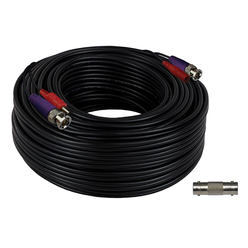 Night Owl - 100 ft. In-Wall Rated Video/Power Extension Cable With Extension Adapter (CAB-1004KV1)