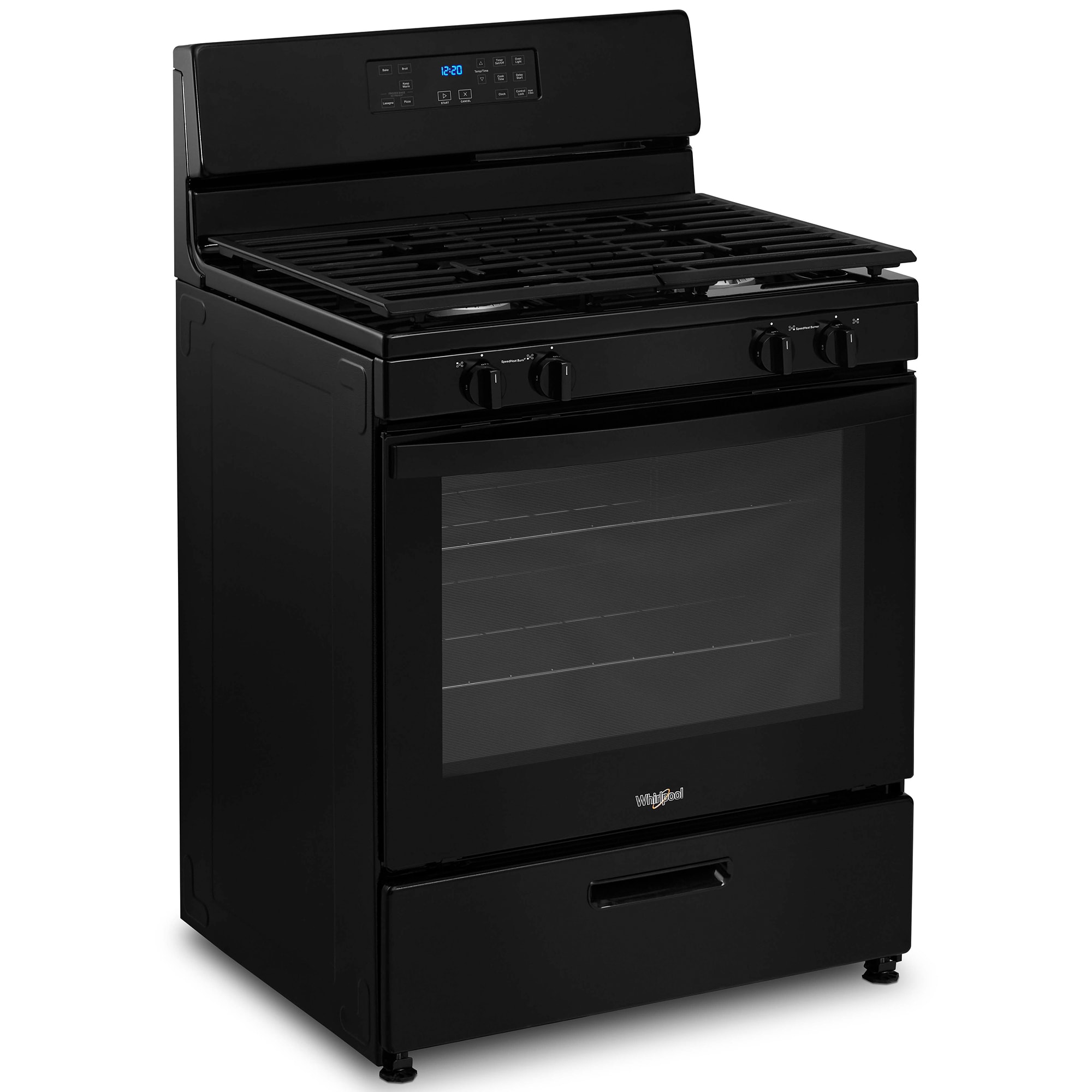 Whirlpool 30 In. 5.1 Cu. Ft. Oven Freestanding Gas Range With 4 Sealed ...